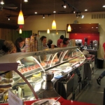 The place is extremely busy for a Thursday night.