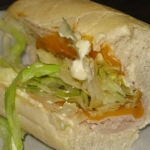 Jenny\'s sub sandwich.
