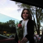 Romance ends the escapade as Brian presents a surprised Jenny with flowers