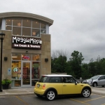 Thanks to some coupons, we enjoy dessert at Maggie Moos in Brookfield, Wisconsin.