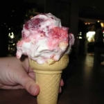 Strawberry Shortcake Flavor of the Day - Large portions at good price and delicious!