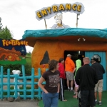 Entrance to the Theme park. It's a bit pricey-er than our curiosity.