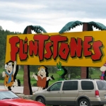 The Flintstones Sign.