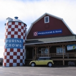 The Purina Chow Barn and Silo in Menomonee Falls