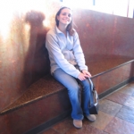 Jenny enjoys the excellent interior design of Robert's.