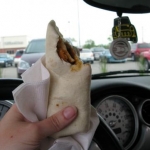 I tried a Frito Burrito! It was crunchy good!