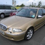 Our rental car - A Rover