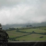 There's a mountain underneath that fog