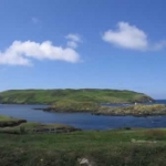 The Calf of Man - an island at the bottom top of the Isle of Man