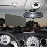 The view from inside. I had no idea what was the best spot to park but this worked out marvelously.