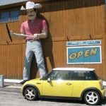 Bessie and the Muffler Man