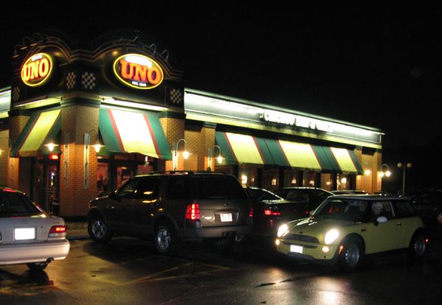 Nothing motivates an adventure like a coupon for great deep dish pizza at Uno's!