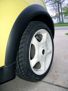 Bessie gets a new set of tires