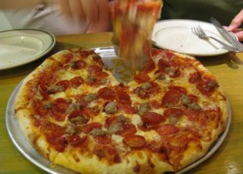 Oh, such delicious pizza!