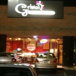 After a quick dip in the pool, we make a quick trip to Gelato's.