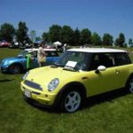 The one and only Bessie and the one and only New MINI Cooper of the show