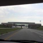 The tell tale sign of Illinois. Nothing to take pictures of but the eateries above the highway.