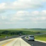 The rolling hills of Kansas.