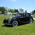 This Jaguar drove off with best of show, I believe