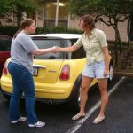 The usual posing by the MINI. It's tradition! The usual posing by the MINI. It's tradition!