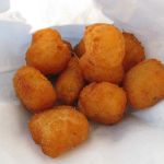 On the side, I splurged for fried cheese curds.