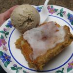 There's that apple pie - a la mode with Cinnamon ice cream! There's that apple pie - a la mode with Cinnamon ice cream!