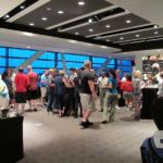 The party inside. The party inside.