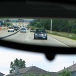 Who's this following me on the freeway? Could that be Anthony?