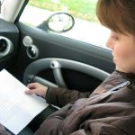Jenny doing her navigator stuff.