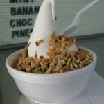Small Hot Fudge Sundae with Peanuts!
