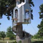 This treehouse is called the Hobbit House
