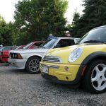 Bessie at Highland House for the Brew City Car Cruise.