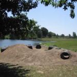 The termite mound - none of us felt like playing in it though