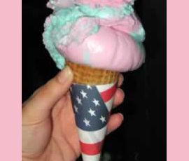 Instead I try the elusive flavor - Cotton Candy - tastes just like the real thing!