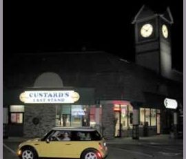 On the annual road trip, we stop at Custard's Last Stand - just because of the amusing name.