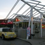 This place was once Sil's Drive Thru serving mini donuts. Now it's The Drive Thru but still sells mini donuts. I bought a Google Offer thinking it was Sil's. We went anyway to check it out.