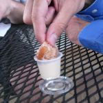 Dipping into the vanilla.