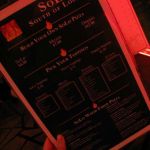 The SoLo menu. We went with our usual Pepperoni & Sausage. The SoLo menu. We went with our usual Pepperoni & Sausage.