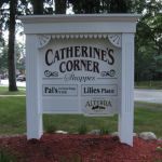 Corner sign
