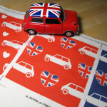 mini cooper hearts - union jack red
Design available at Spoonflower: www.spoonflower.com/fabric/3498405 mini cooper hearts - union jack red