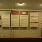 The Menu with a variety of unique combinations.