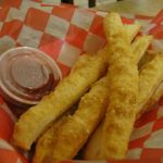 Garlic Sticks - a wonderful opening to the evening.