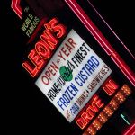 After pizza, we head to Leon's for some custard.