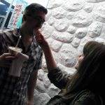 Jenny shares her ice cream in a brutal way.