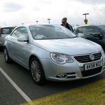 Our rental - a VW EOS