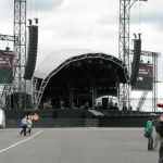 The main stage