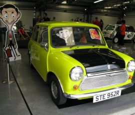 Mr. Bean's Mini - I wish Rowan Atkinson had been there!