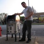 Brian meets R2-D2.