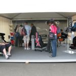 The Recaro Seats tent