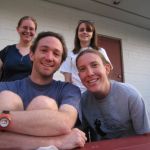 Gorilla pod takes our photo.